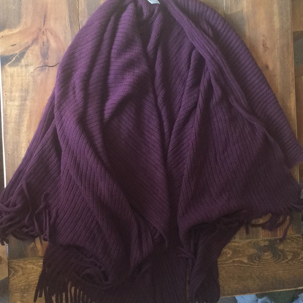 Purple shawl
